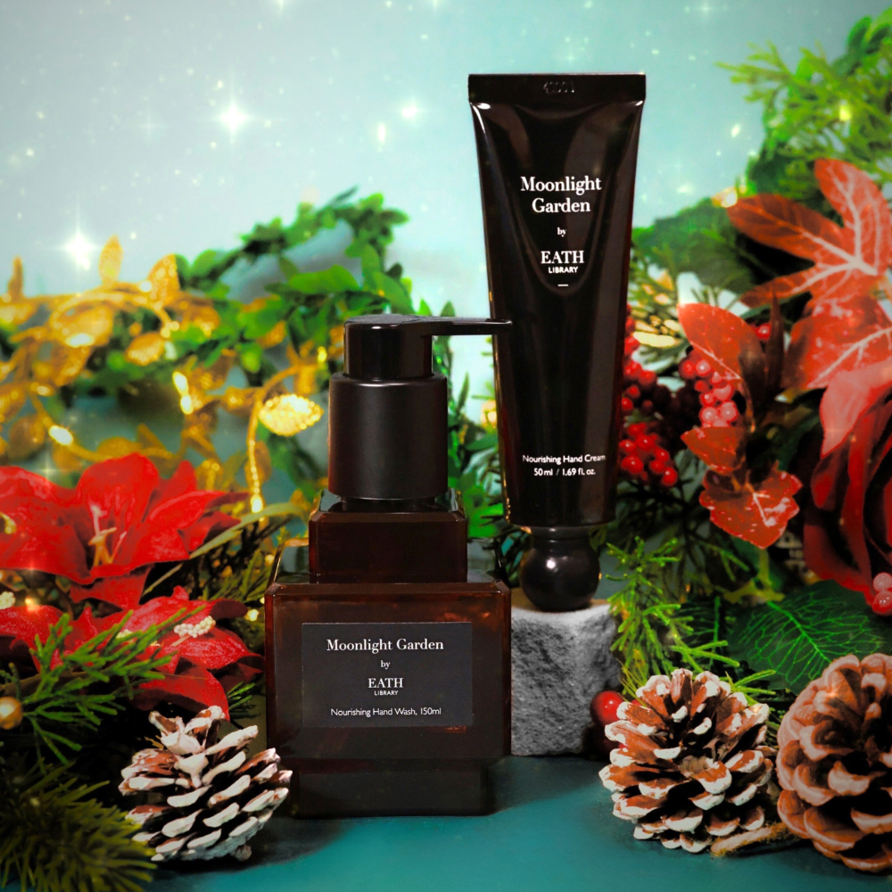 MOONLIGHT GARDEN 天然滋養抗老護手潔手套裝