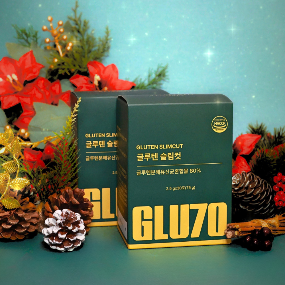 GLUTEN SLIMCUT 溶麩護腸消化益生菌粉《 買 5 送 1 套裝 》