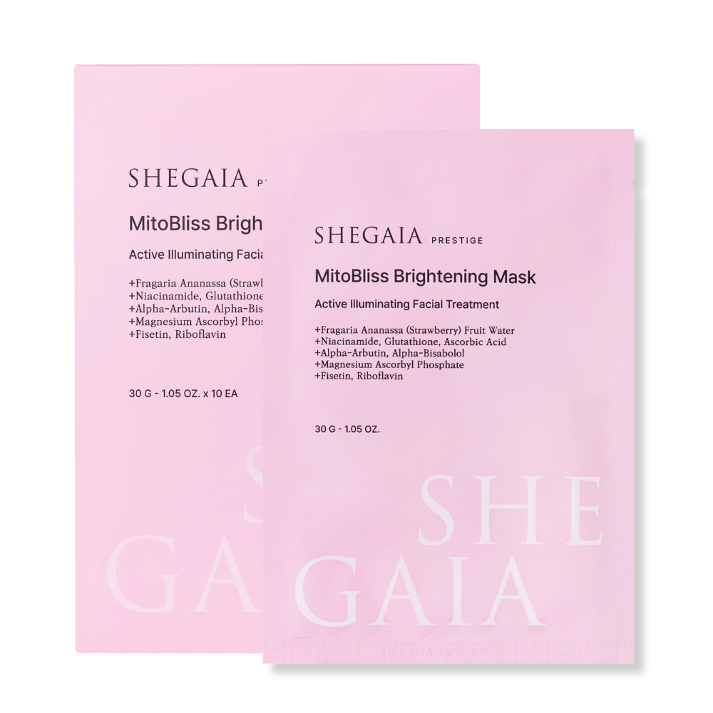 SHEGAIA Mitobliss Brightening Mask 極致煥白水光透亮安瓶面膜 | Ambrosia | 香港
