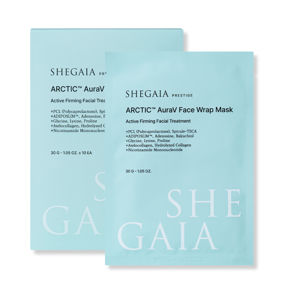 SHEGAIA ARCTIC™ AuraV Face Wrap Mask 煥活V面緊緻再生安瓶面膜 SHEGAIA ARCTIC™ AuraV Face Wrap Mask 煥活V面緊緻再生安瓶面膜